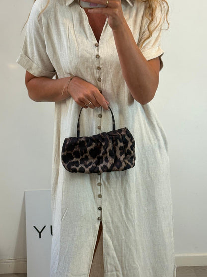 ZARA. Bolso mini animal print