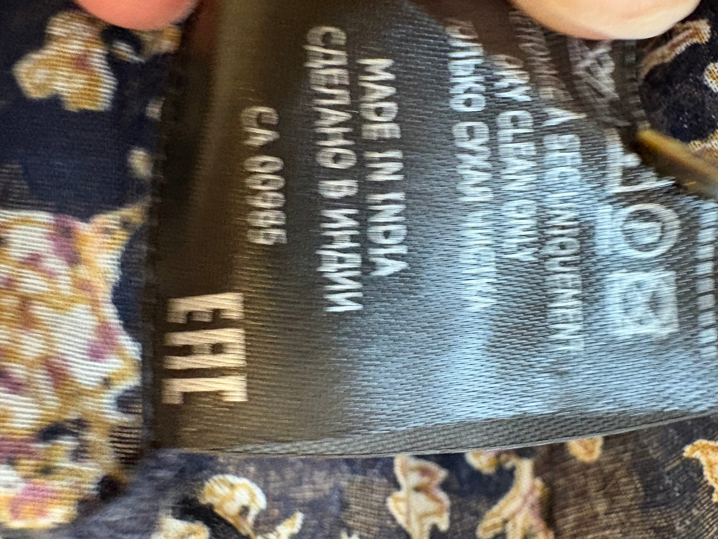 ISABEL MARANT ÉTOILE. Blusa estampada detalles. T 34 (S)