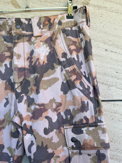 ISABEL MARANT. Denim estampado bolsillos. T 38