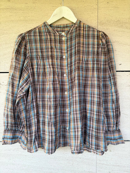 MASSCOB. Camisa cuadros fluida