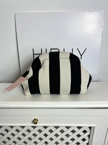 MARIETH. Bolso de mano rayas