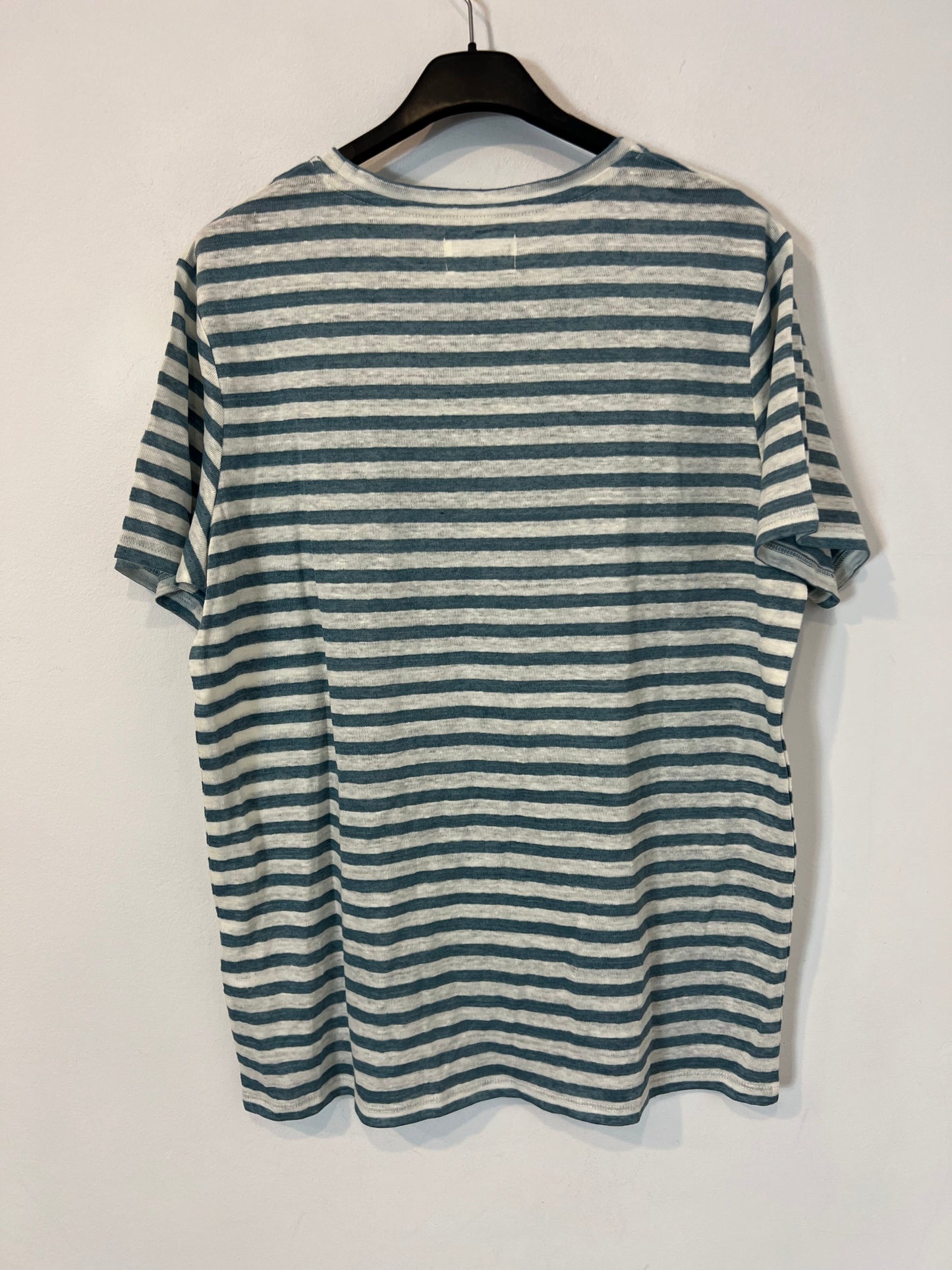 OCTOBRE. Camiseta lino rayas T.xs