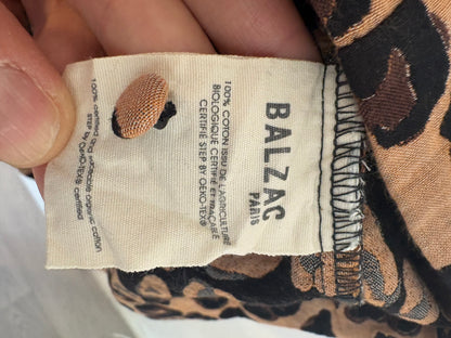 BALZAC. Short mini dress with slits. Size 38 (s)