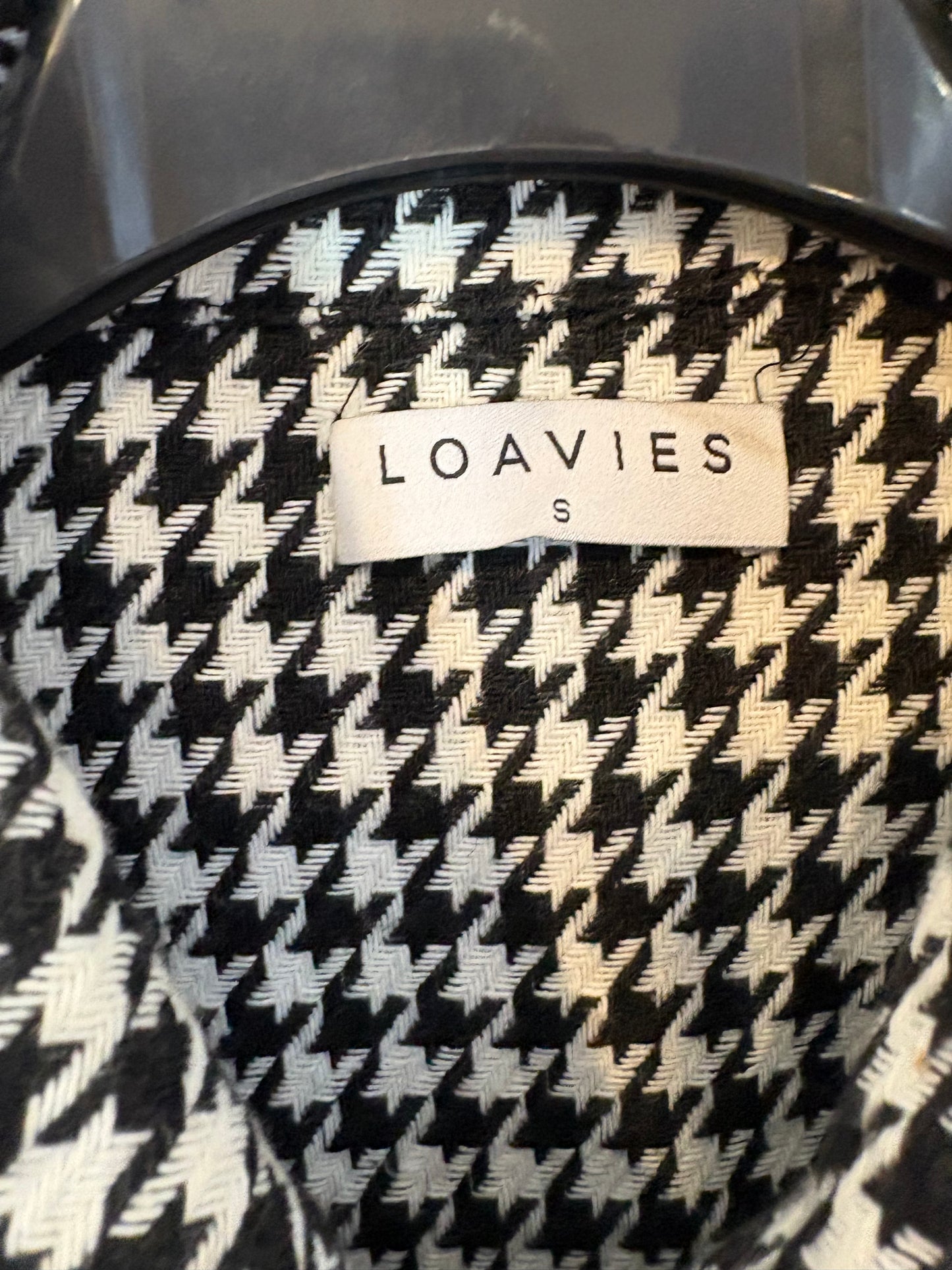 LOAVIES. Chaqueta pata de gallo abotonada