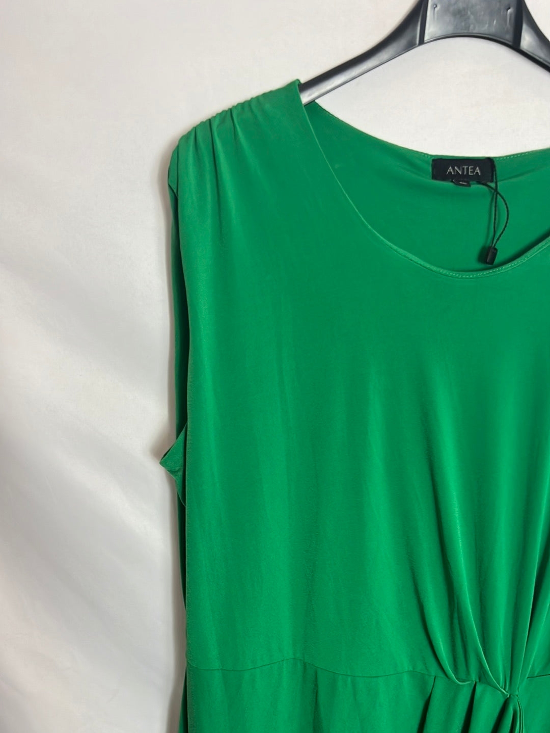 ANTEA. Flowy, gathered dress. Size XL