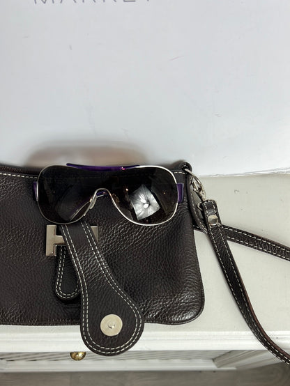 OTRAS. Bolso mini piel marrón