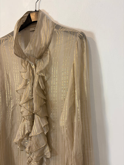 ZARA. Black stretch knit top. TL