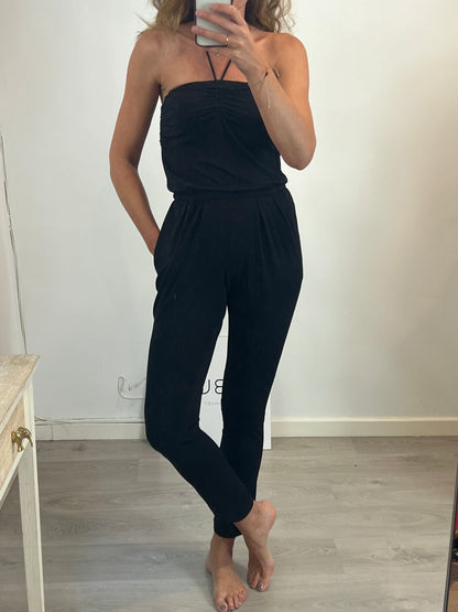 IRO. Flowy black jumpsuit T.xs
