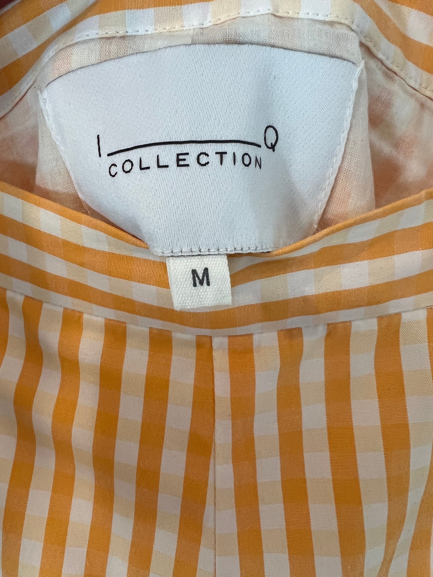 IQ COLLECTION. Total look mostaza rayas T.m