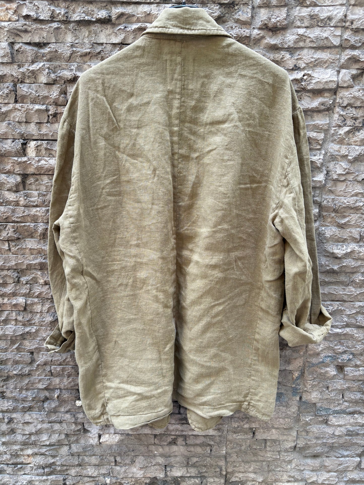 ZARA. Green linen jacket. TM