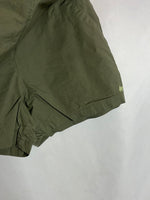 DECATHLON. Falda pantalón verde textura. T 38