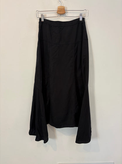 ISABEL MARANT. Falda midi negra asimétrica