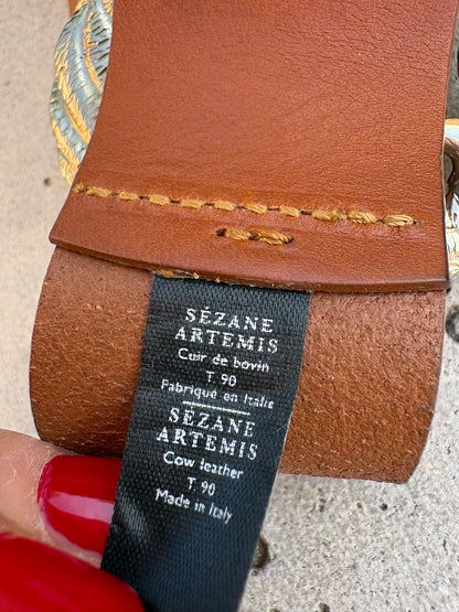 SÉZANE. Cinturón piel modelo Artemis