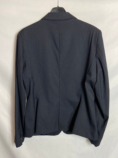 ZARA. Blazer azul.marino T.42