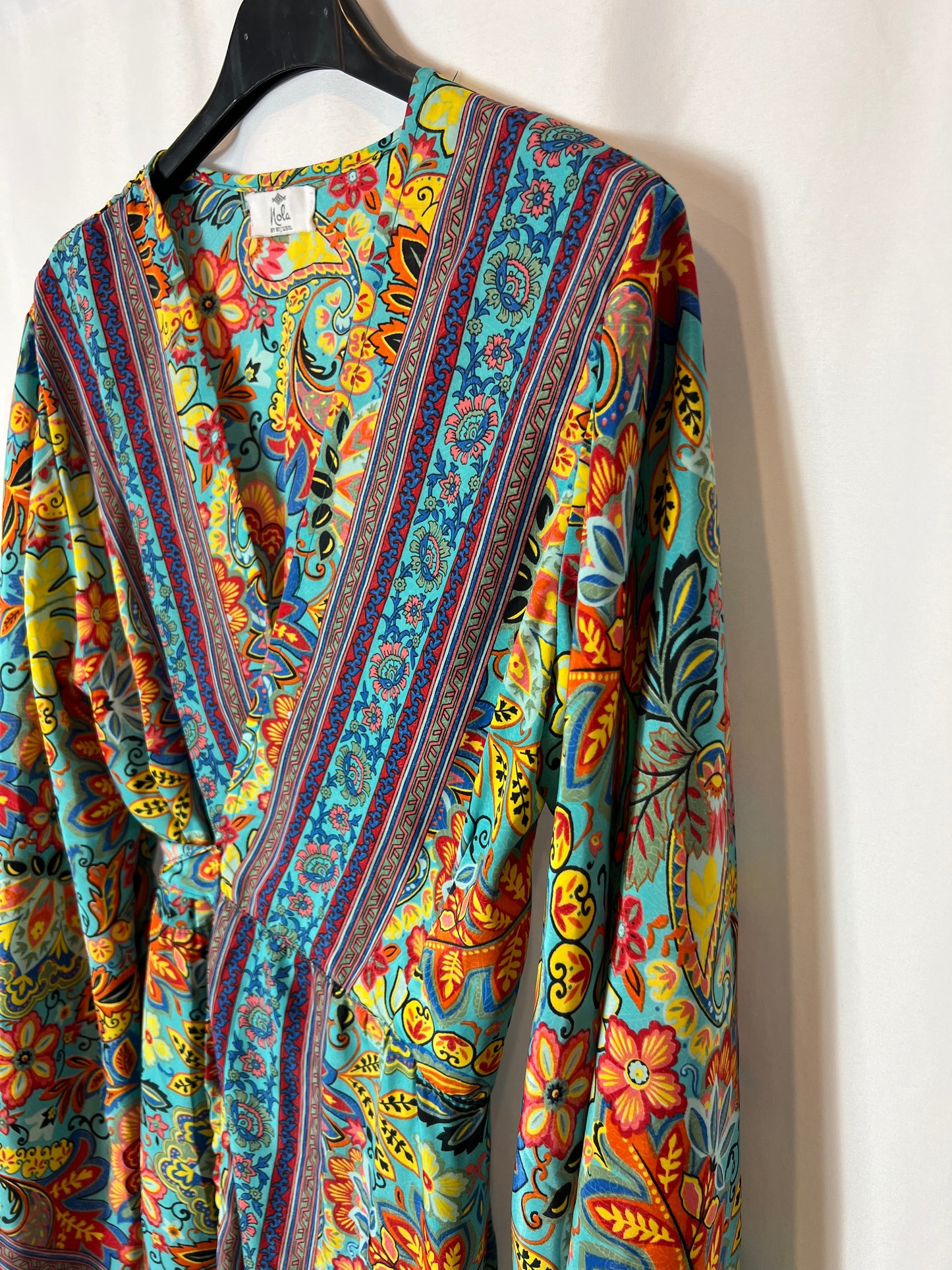 NOLA BY BIJUSOL. Long wrap dress Yours