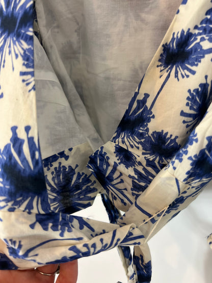 ZARA. Total look falda  y top flores T.xs