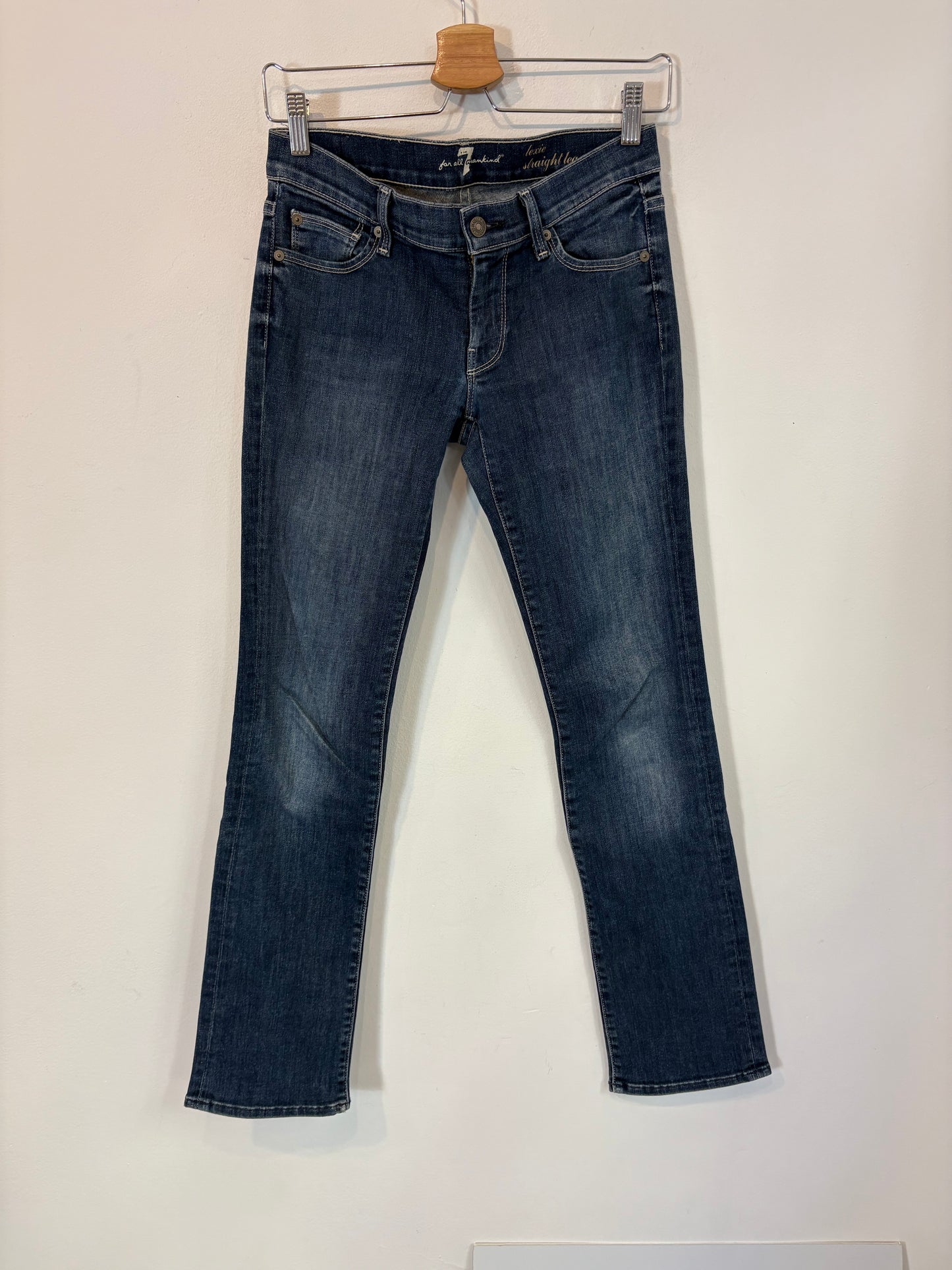 FOR ALL MANKIND. Denim recto costuras. T 25 (36)