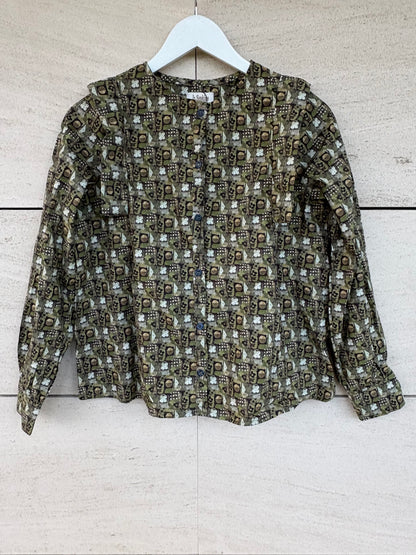 JOSEPHINE. Blusa estampada verdes