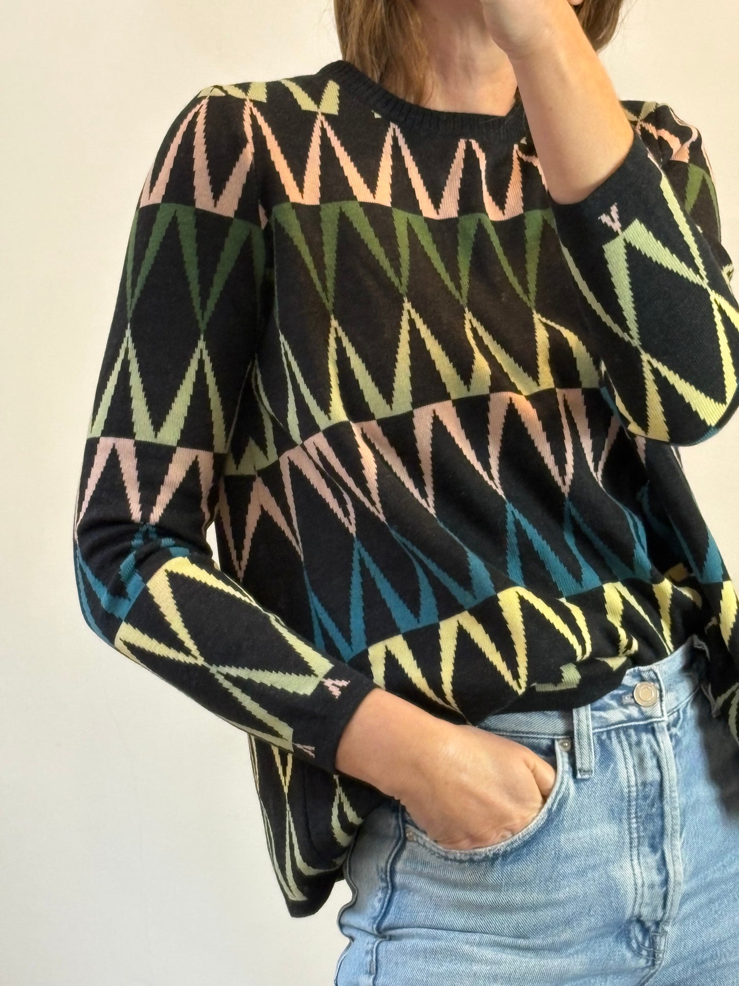 MALABABA. Checkered pareo/scarf