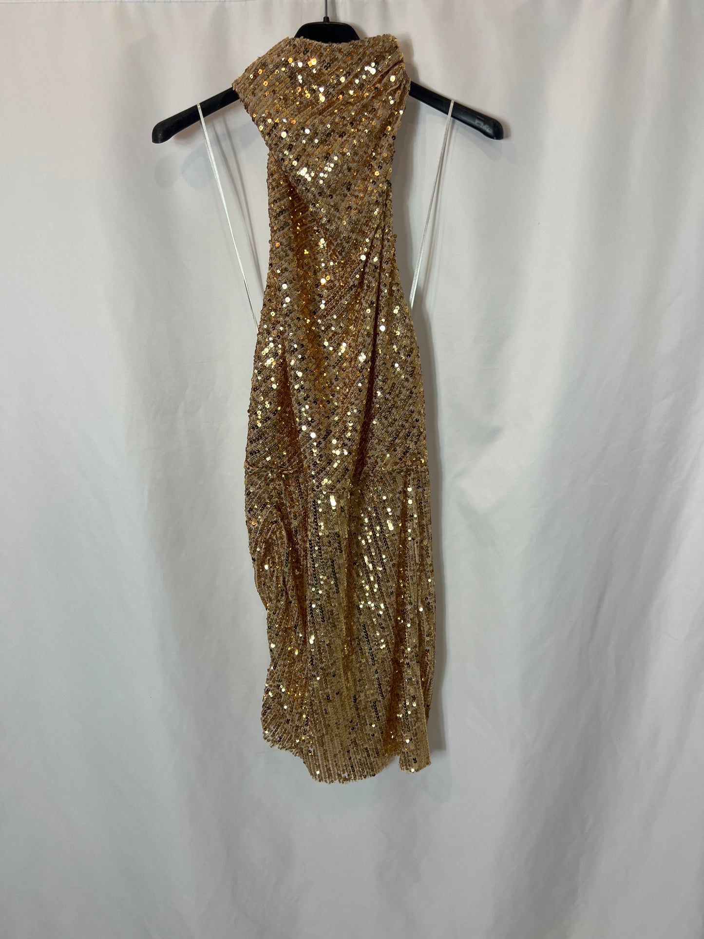 ZARA. Gold sequin dress T.xs Hibuy market ZARA. Gold sequin dress T.xs Hibuy market