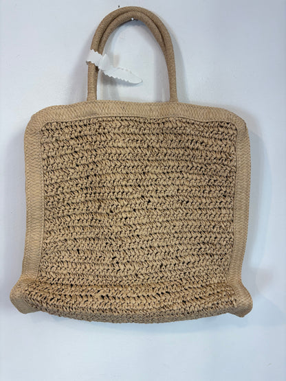 MARINA RINALDI. Maxi bolso rafia