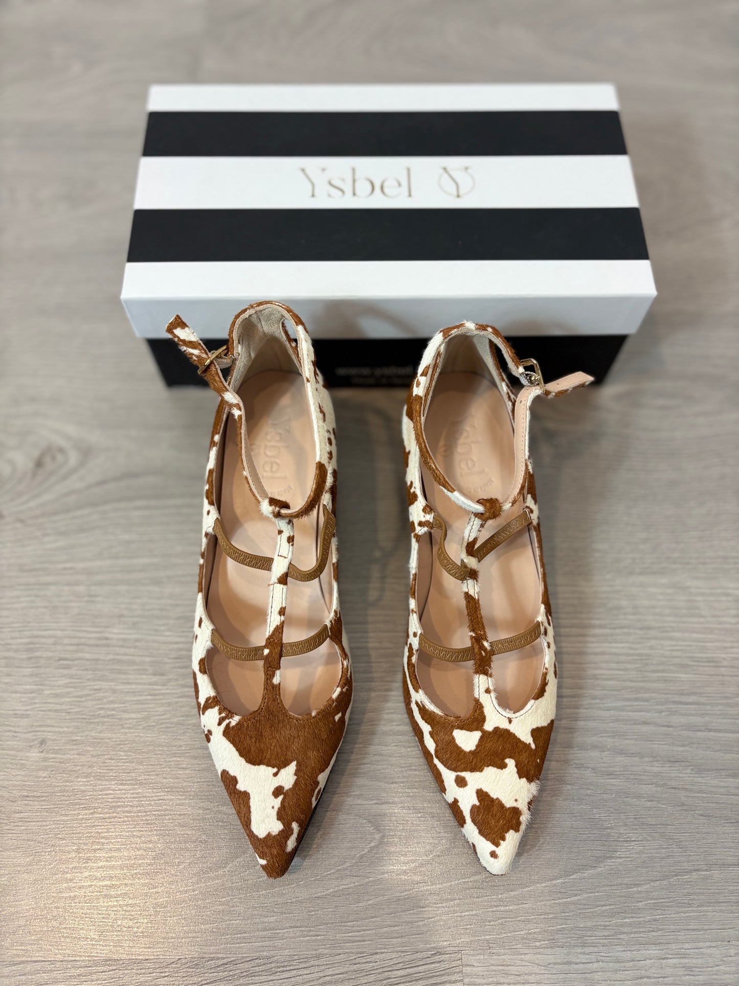 ZARA. Long brown dress TM