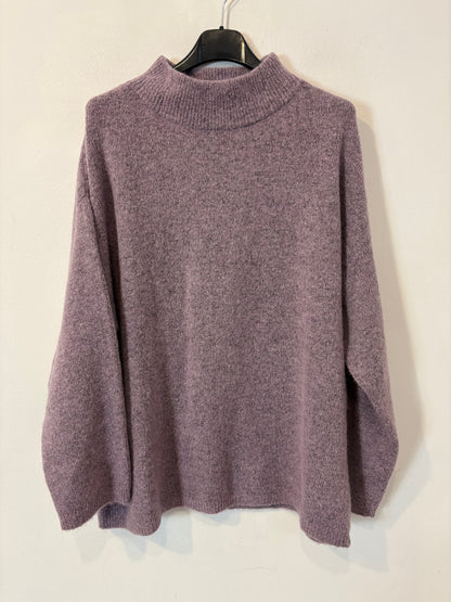 PARFOIS. Jersey malva jaspeado