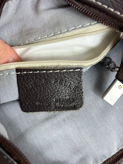 OTRAS. Bolso mini piel marrón
