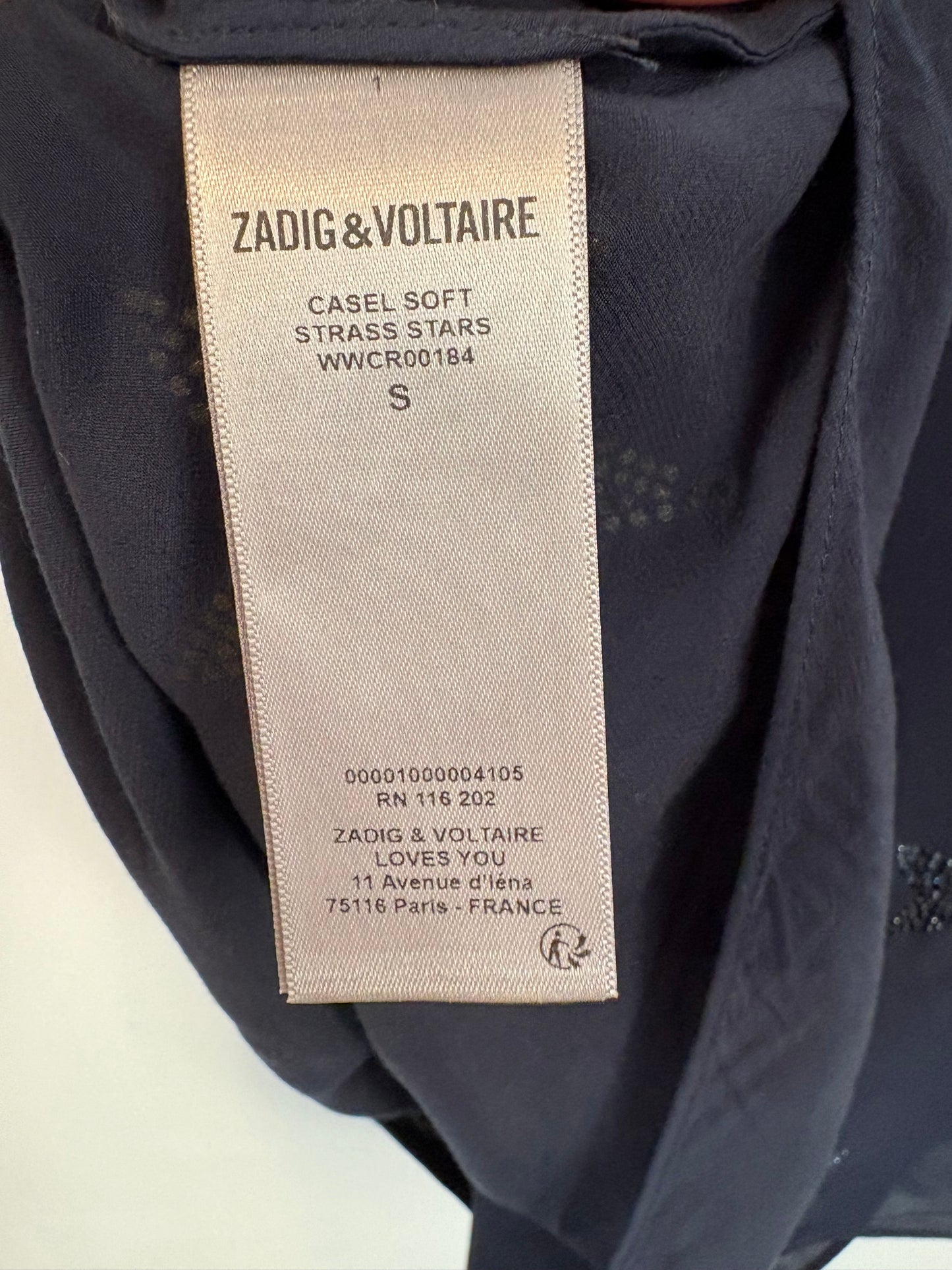 ZADIG & VOLTAIRE. Top lencero estrellas