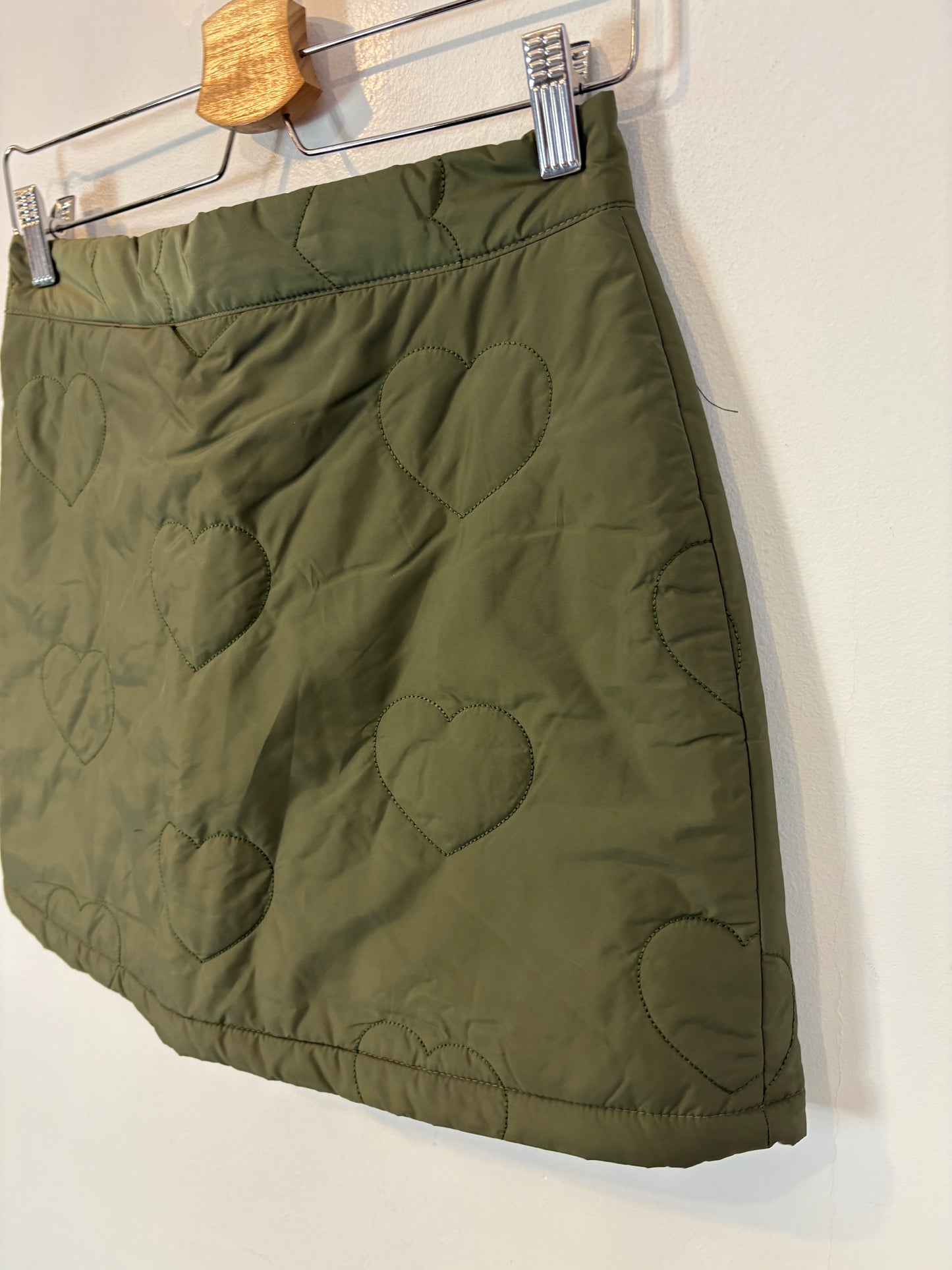 ZARA. Flowy green trousers T.xs