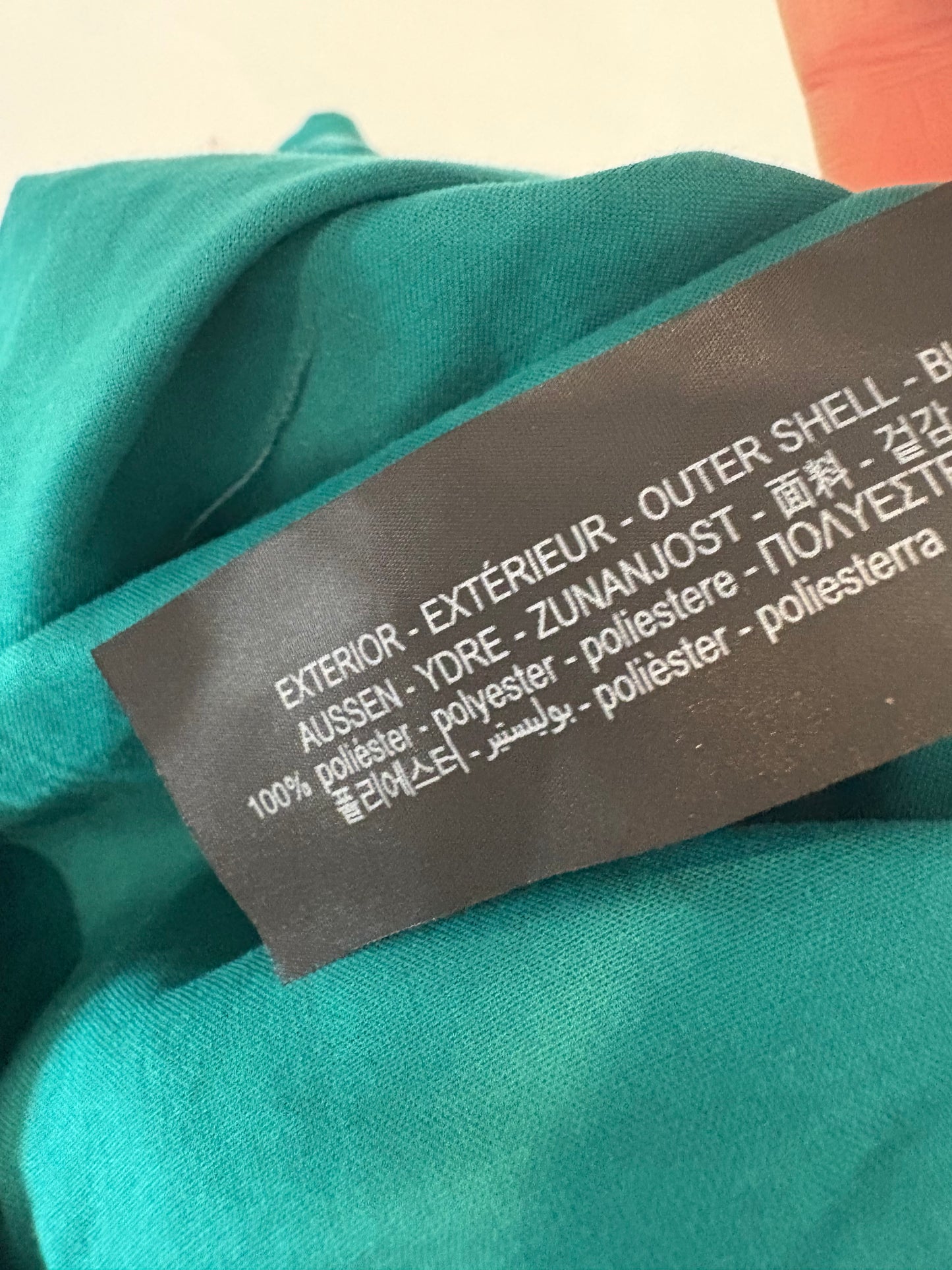 ZARA. Turbante flores verde