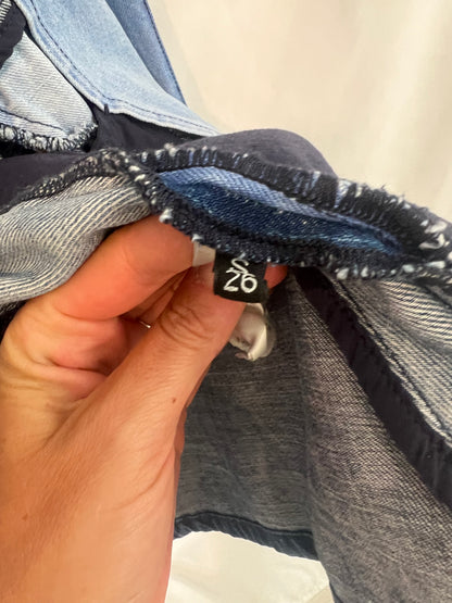 UTERQÜE. Chaqueta denim cinturón T.s