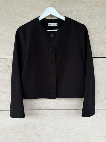 WINDSOR. Navy blue cashmere blazer. T 38