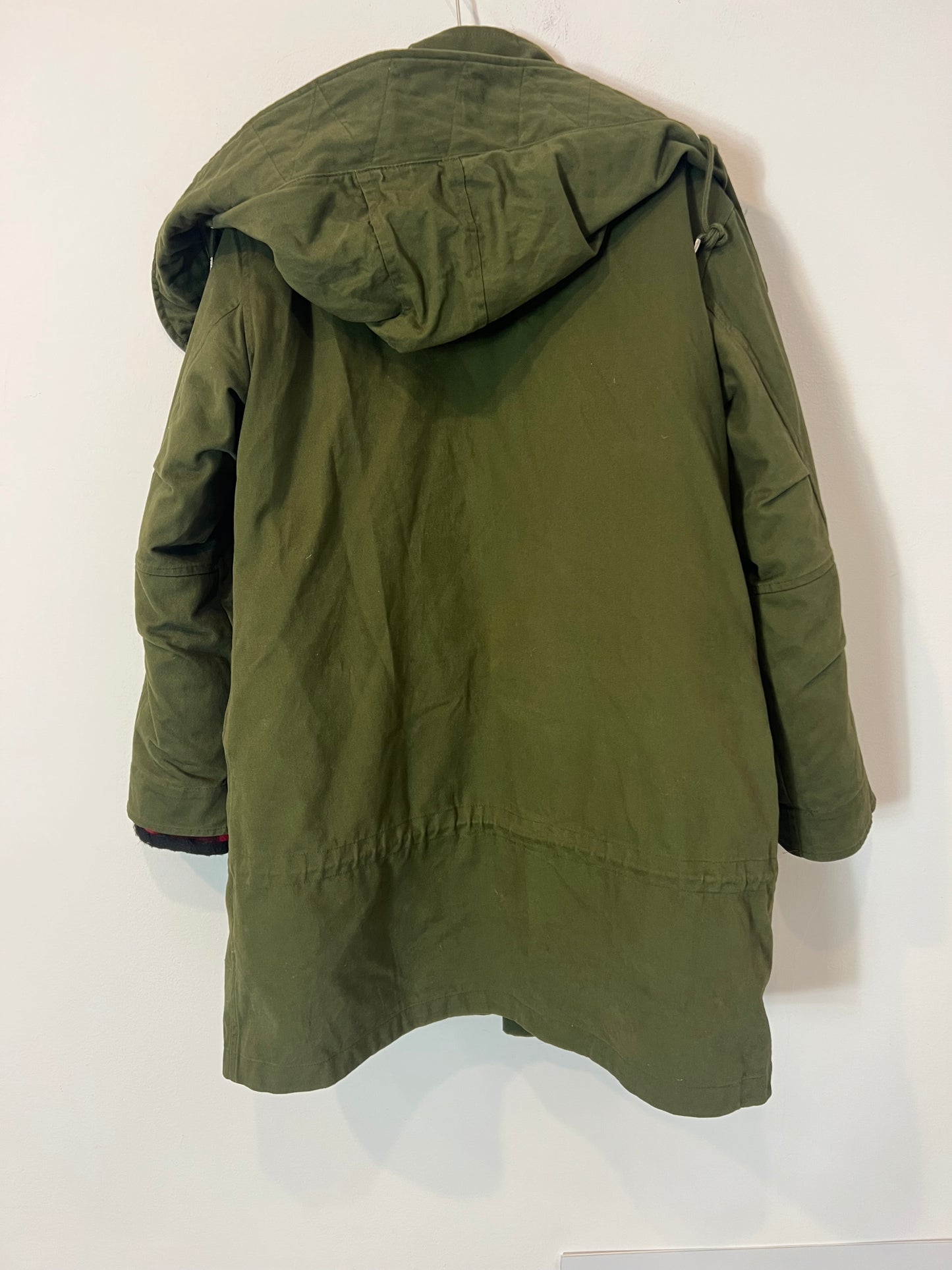 MAJE. Green parka with lining size 0(S)