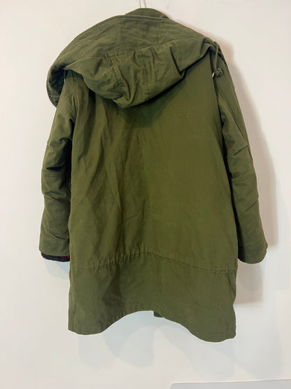 MAJE. Green parka with lining size 0(S)