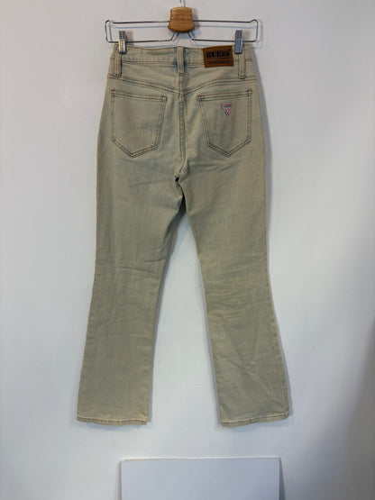 ZARA. Flowy green trousers T.xs