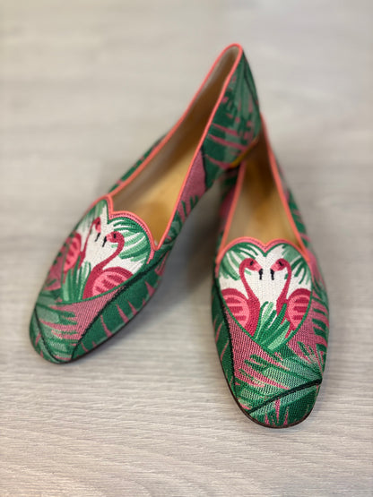 CHARLOTTE OLYMPIA. Zapato smoking siippers flamencos