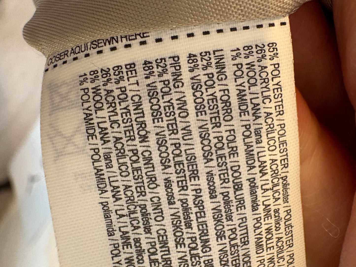 ZARA. Mustard textured back top. TS