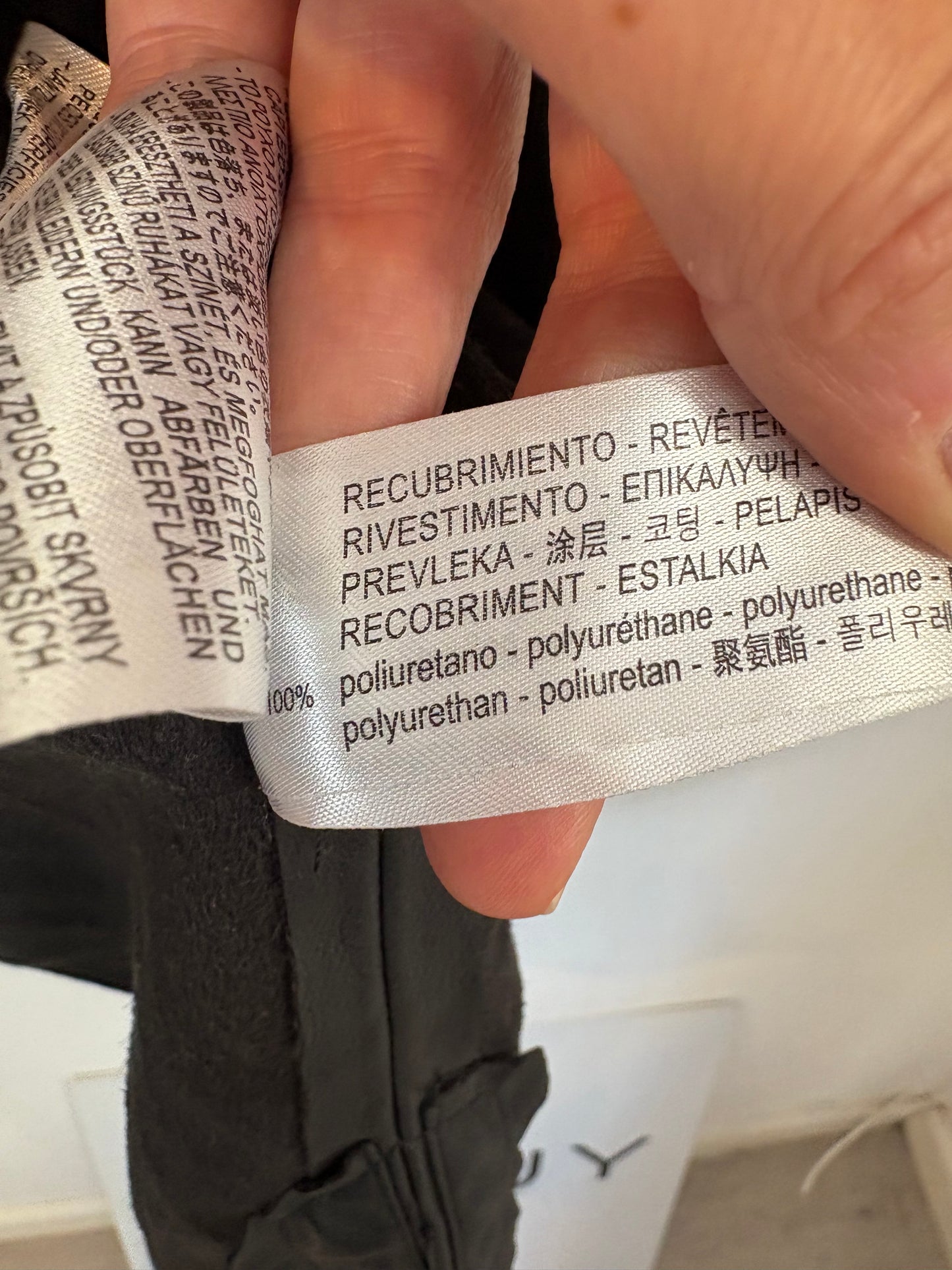 ZARA. Jacket with mottled gray wool. TS