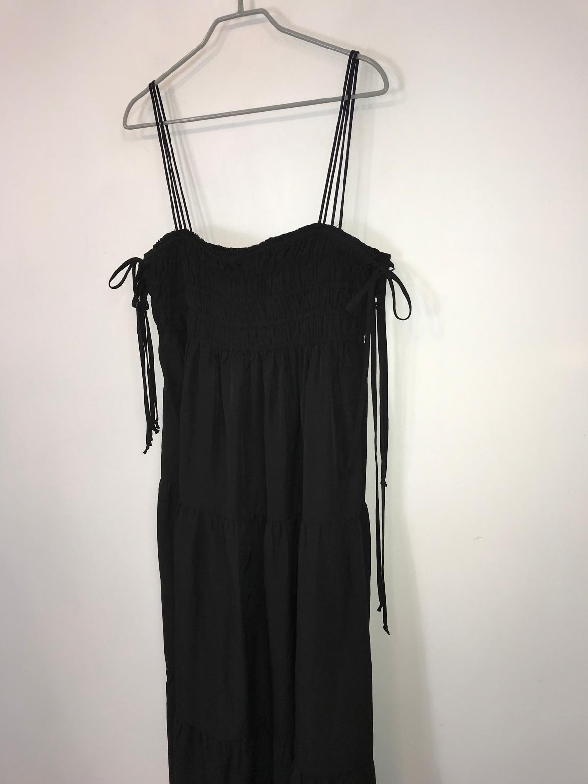 ZARA. Mustard textured back top. TS