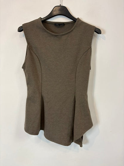 ZARA. Total look marrón jaspeado