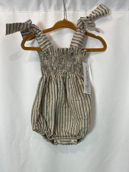 ANCAR. Ranita de rayas beige T.6 meses