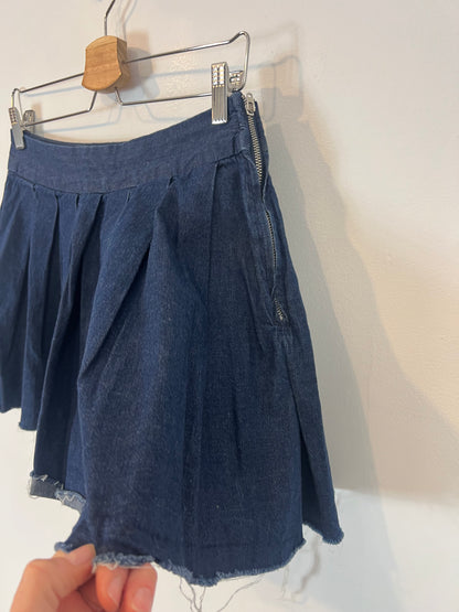 ZARA. Falda denim tablas T.m