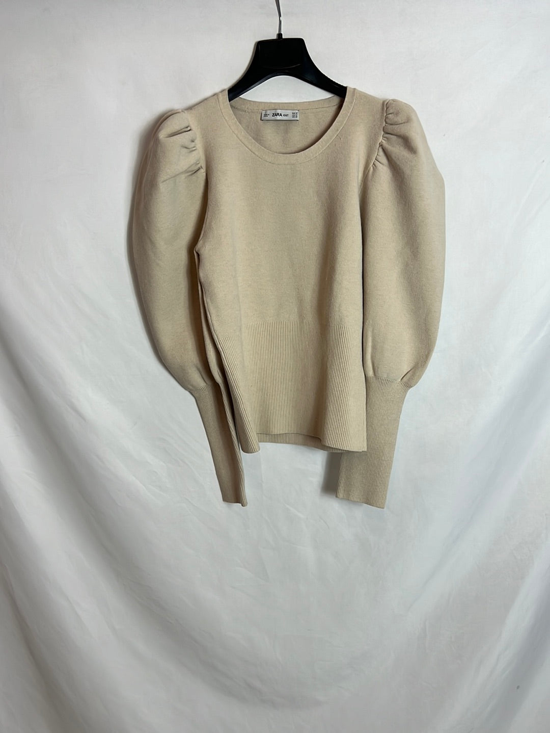 ZARA. Jersey mangas abullonadas T.M