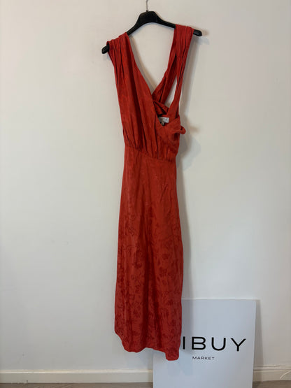 MATTUÌ. Vestido midi estampad escote. T S