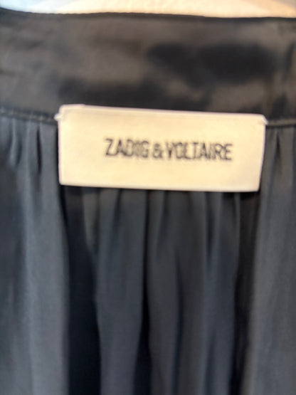 ZADIG&VOLTAIRE. Blusa negra fluida