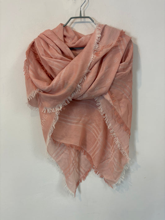 ANINE BING. Pañuelo rosa mezcla