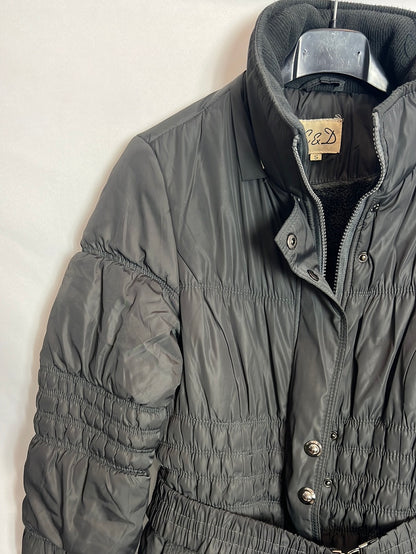 E&D. Plumas gris cinturón T S