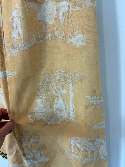Falda midi estampada
