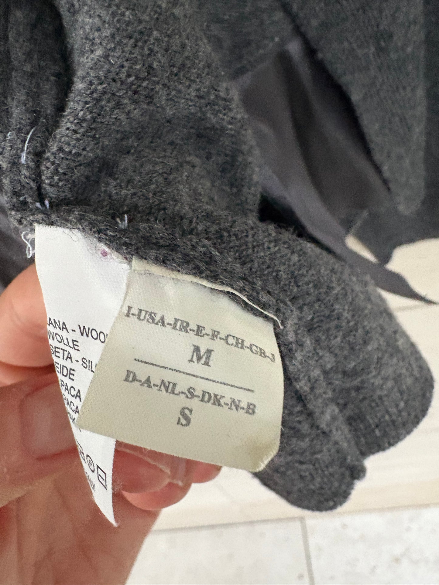 WINDSOR. Navy blue cashmere blazer. T 38